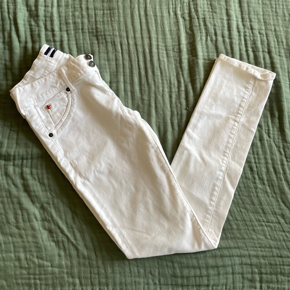 Hudson White Jeans